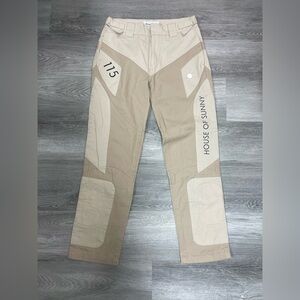 House of Sunny Beige Cargo Pants